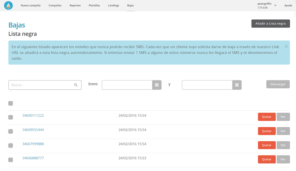 ejemplo paso 1 bajas